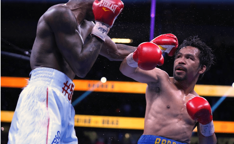 Yordenis Ugás wins a unanimous decision over Manny Pacquiao